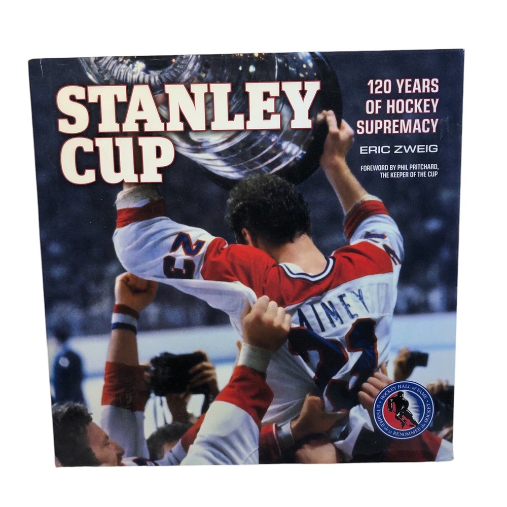 Stanley Cup: 120 Years of Hockey Supremacy by Eric Zweig Thick Hardcover 353 pgs